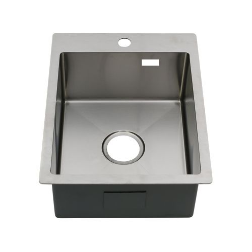 Кухонная мойка Melana ProfLine MLN-R4050HK 40х50 цвет серый поверхность матовая