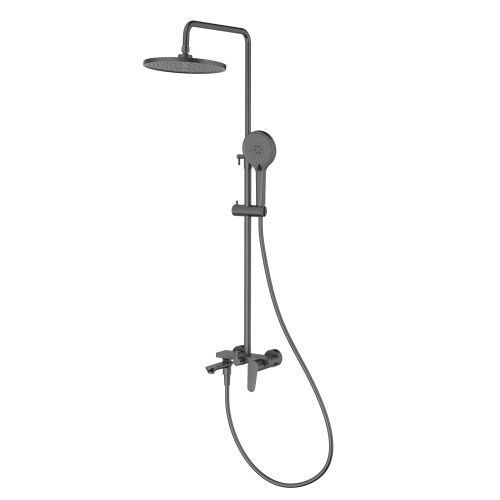 Душевая стойка Raglo R31.24.09 настенная цвет серый