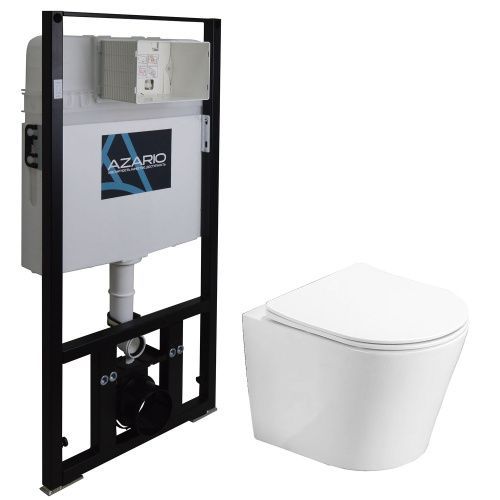 Комплект унитаз с инсталляцией  Azario  AZ-8010-1000+AZ-2330