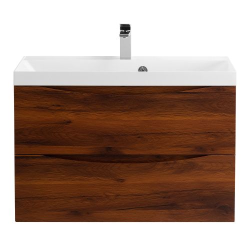 Тумба под раковину BelBagno Marino MARINO-800-2C-SO-RC-P 80х50 подвесная цвет коричневый