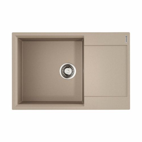 Кухонная мойка Omoikiri Daisen 4993693 80х50 цвет бежевый