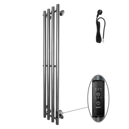 Полотенцесушитель электрический Altasan Арго Арго12021Г 20х120 серый