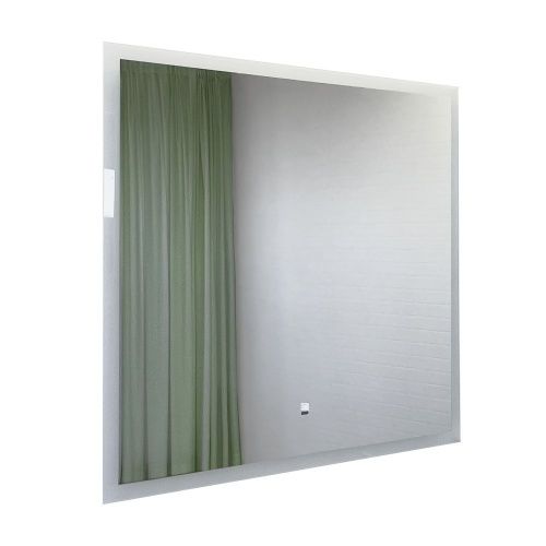 Зеркало с подсветкой Comforty Эдельвейс 00-00014241CF 90х90 подвесное - фото 3