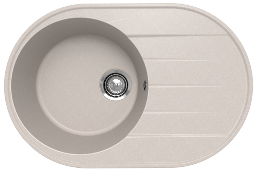 Кухонная мойка Ulgran Quartz Nora 750-10 75х50 цвет бежевый