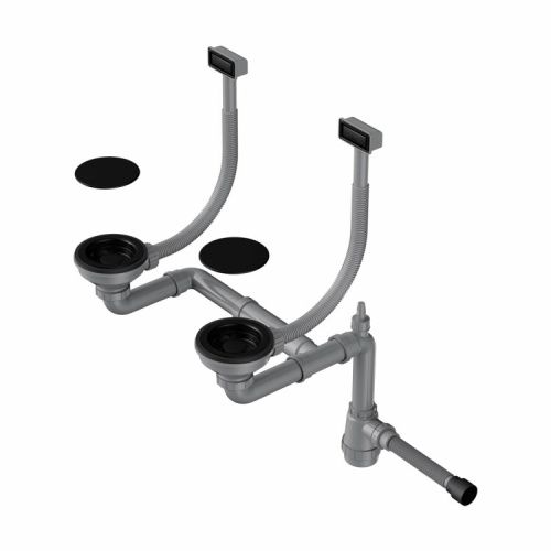 Слив-перелив Omoikiri WK-2C 4956759 серый