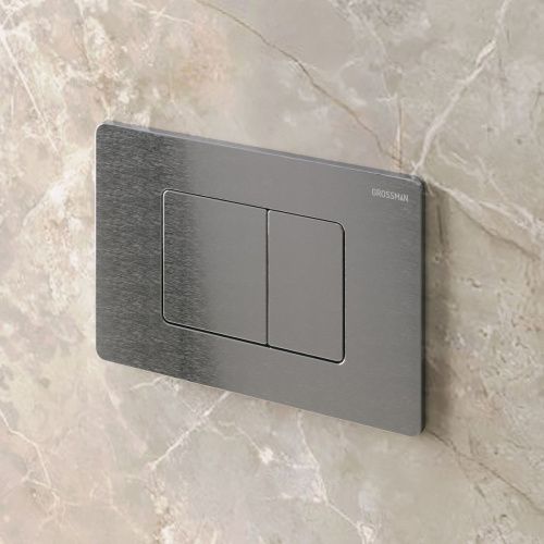 Клавиша смыва механическая Grossman Classic 700.K31.04.42M.42M цвет серый - фото 3