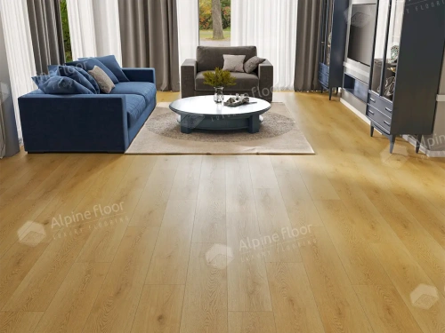 SPC ламинат Alpine Floor Eclipce Super Matt ECO 21-23 Элиас толщина 0.4 см 43 класс 1220х228 - фото 4