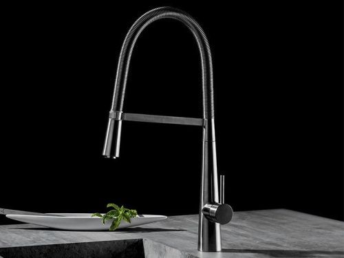 Смеситель для кухни Mamoli Programma Cucina 7240M000000F на столешницу серый