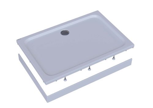 Душевой поддон акриловый Aquatek DPA-0000006 120х90 белый с ножками - фото 3