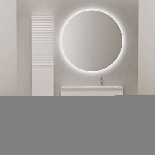 Тумба под раковину Sancos FOLK FL100RW 100х40 подвесная цвет белый - фото 2