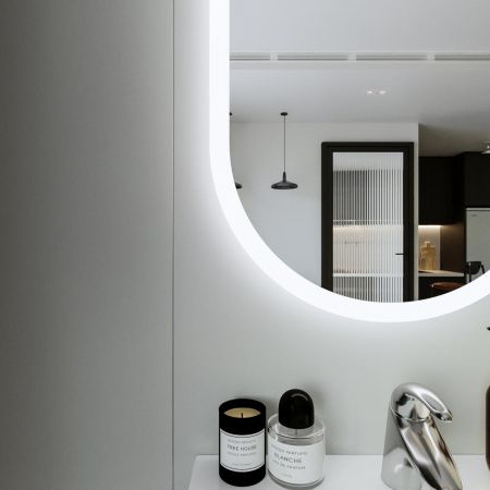 Зеркало с подсветкой Бриклаер Вега 4627125415616 60х100 подвесное