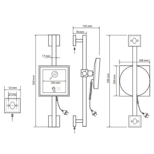 Косметическое зеркало Bemeta 116501672 - фото 2