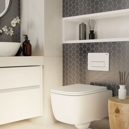 Клавиша смыва механическая Iddis Unifix UNI10W0i77 цвет белый - фото 2