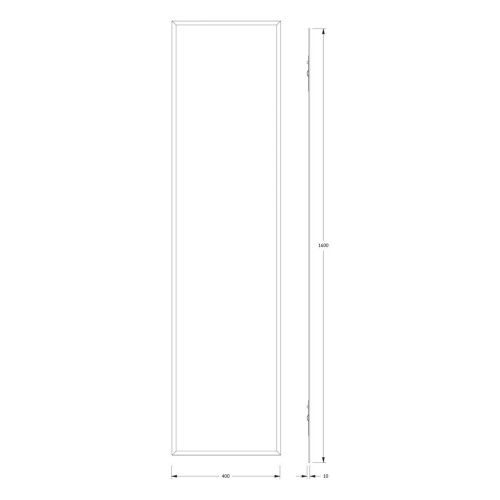 Зеркало Evoform Comfort BY 0954 40х160 подвесное - фото 2