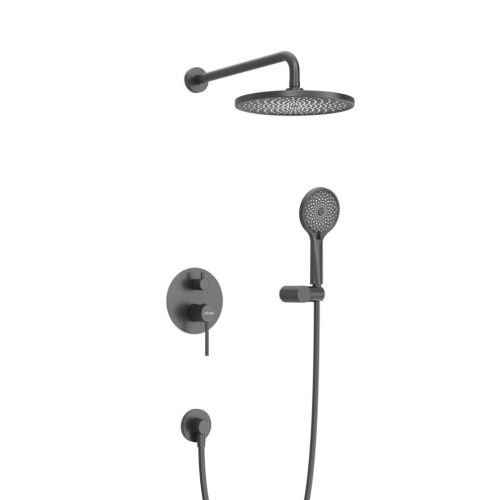 Душевая система Cezares RELAX RELAX-DSET-NOP встраиваемая в стену цвет черный - фото 2