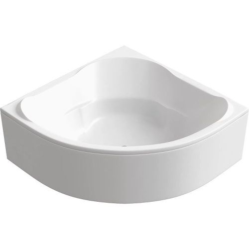 Ванна акриловая Bas Ривьера В 00029 160х160 угловая четверть круга с каркасом - фото 2