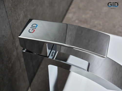 Смеситель для раковины Gid Cascada L120CHD на столешницу хром - фото 4