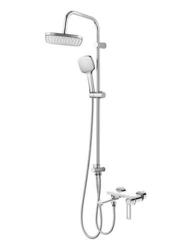 Душевая стойка Orange Splito M36-944cr настенная цвет хром - фото 2