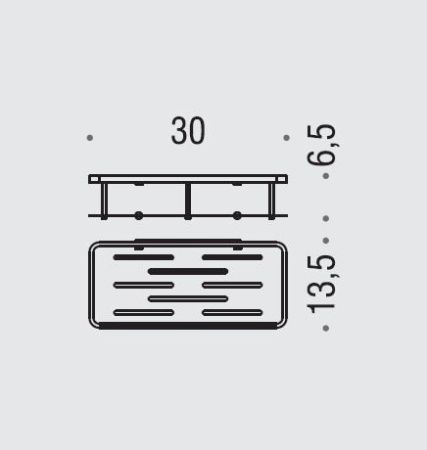 Полка Colombo Angolari B9641.CR