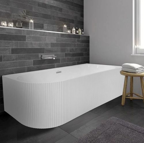 Ванна акриловая Azario LAGO BLANCO AZ-6724-1CR 17075 170х75 пристенная прямоугольная - фото 5
