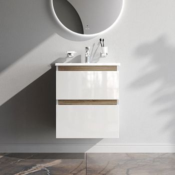 Тумба под раковину Am.Pm X-Joy M85AFHX0552WG 50х40 подвесная цвет белый