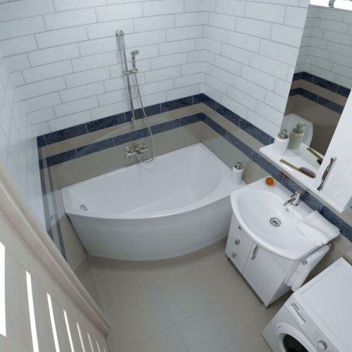 Ванна акриловая Тритон Бэлла Н0000020161 140х75 пристенная асимметричная без каркаса - фото 4