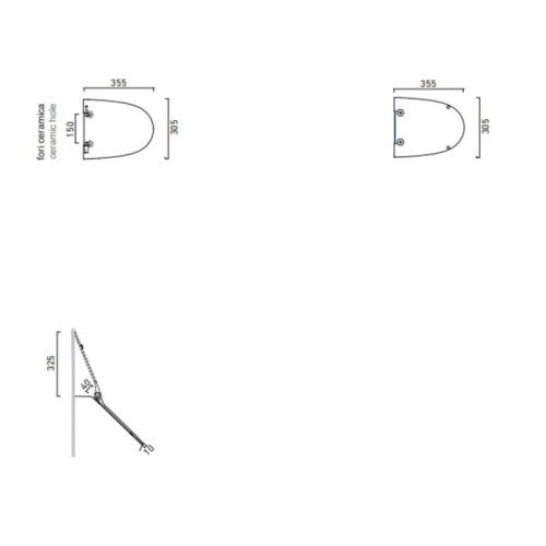 Крышка для писсуара Catalano Comfort 951600001 - фото 2