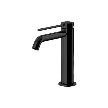 Смеситель Gattoni CIRCLE TWO 9144/91NO на раковину черный