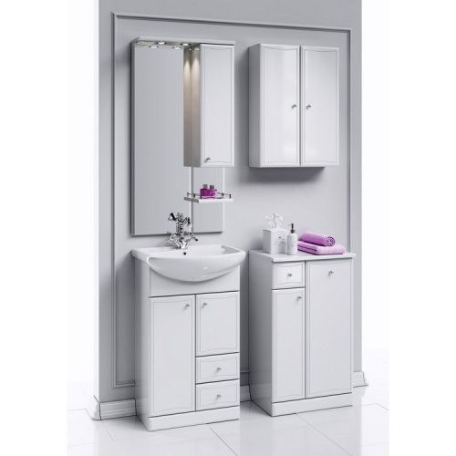 Шкаф Aqwella Y Ba.04.03 50х70 подвесной цвет белый - фото 2