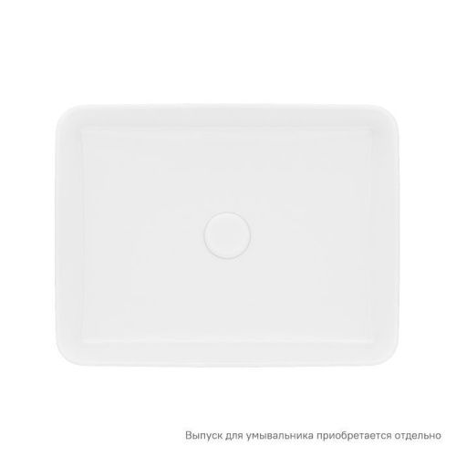 Раковина керамическая Iddis Slide SLIWS02i27 50х40 накладная цвет белый без отверстий под смеситель - фото 3