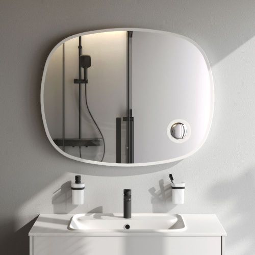 Зеркало с подсветкой Am.Pm Func M8FMOX1003SA 100х80 подвесное - фото 3