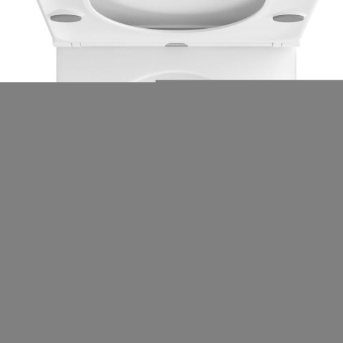 Унитаз подвесной Wellsee Éclatant 182615001 белый с сиденьем микролифт безободковый смыв торнадо - фото 3