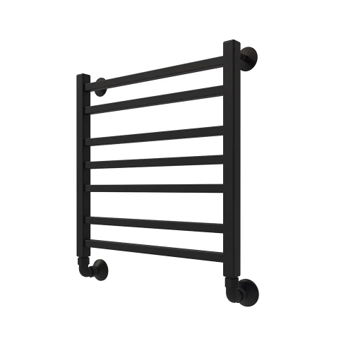 Полотенцесушитель водяной Veconi Vero-A V6050B-A 50х60 черный