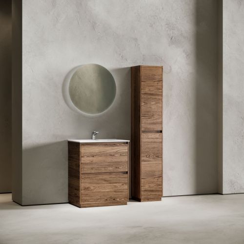 Тумба под раковину Sancos Libra Floor LB70FECH 70х50 напольная цвет коричневый - фото 3