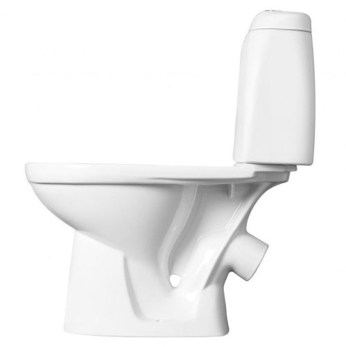 Унитаз-компакт напольный с бачком Jika Vega 8245140002429 белый без сиденья каскадный смыв - фото 3