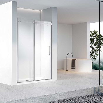 Душевая дверь Vincea Como-N VDS-4CN150CL 150х195 стекло прозрачное профиль хром