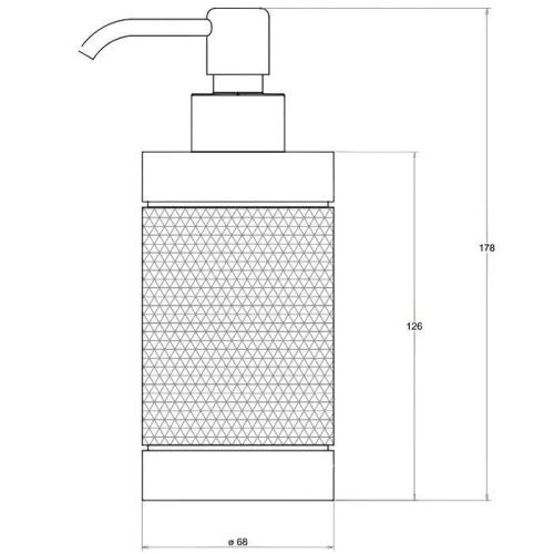 Дозатор Bertocci Officina 01 12775486050 - фото 2