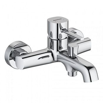 Смеситель для ванны и душа Damixa Sirius 861000000 настенный хром