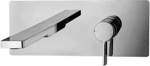 Смеситель для раковины Paffoni Rock RO105CR встраиваемый в стену хром