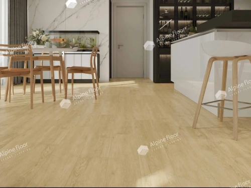 Кварцвиниловая плитка Alpine Floor Easy Line ECO 3-23 Дуб Кремовый толщина 0.3 см 43 класс 1219,2х184,15 - фото 5