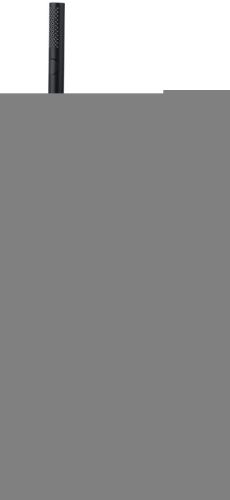 Смеситель для ванны с душем Allen Brau Priority 5.31006-31 встраиваемый в стену черный - фото 2