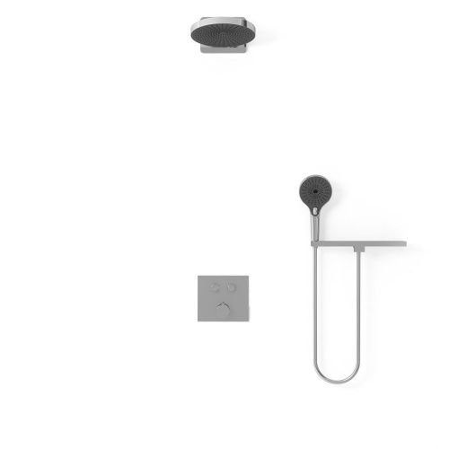 Душевая система Vincea VSFW-4I211RCH встраиваемая в стену цвет хром - фото 3