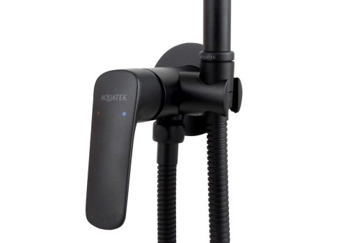 Гигиенический душ Aquatek ВЕГА AQ1019MB черный - фото 3