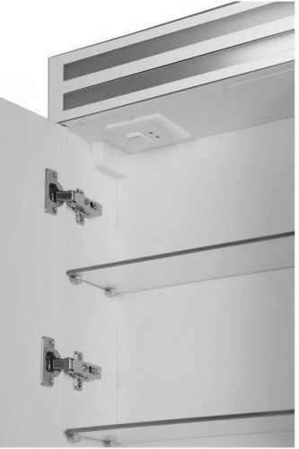 Зеркало-шкаф De Aqua Эколь 184802 80х80 подвесной - фото 5