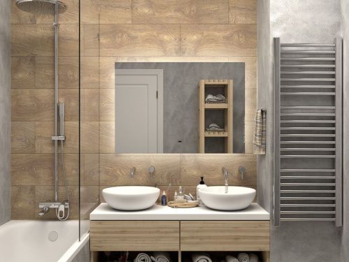 Зеркало с подсветкой Misty Зеркала (сенсорные) НЕМ-02-100/70-14 100х70 подвесное - фото 3