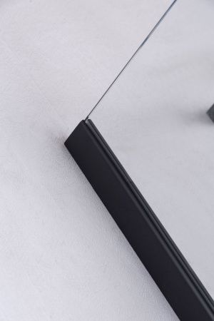 Душевой уголок Niagara Nova 68050811BLACK 90х90 стекло прозрачное профиль черный без поддона