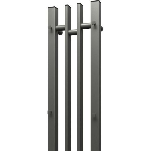 Полотенцесушитель электрический Point Фрея PN20728GB 15х80 серый - фото 4