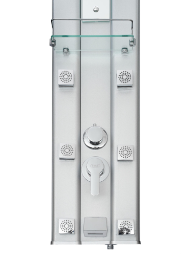 Душевая панель River GURON 10000002344 настенная цвет хром - фото 3