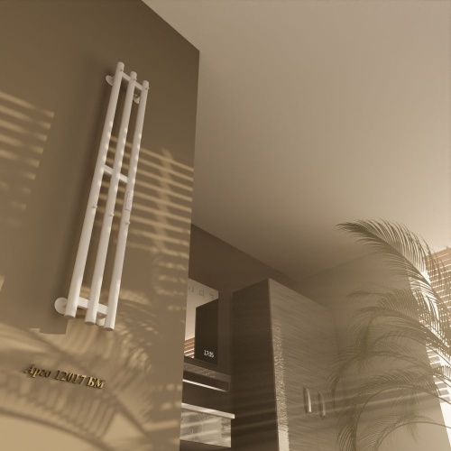 Полотенцесушитель электрический Altasan Арго Арго12017БМ 15х120 белый - фото 4