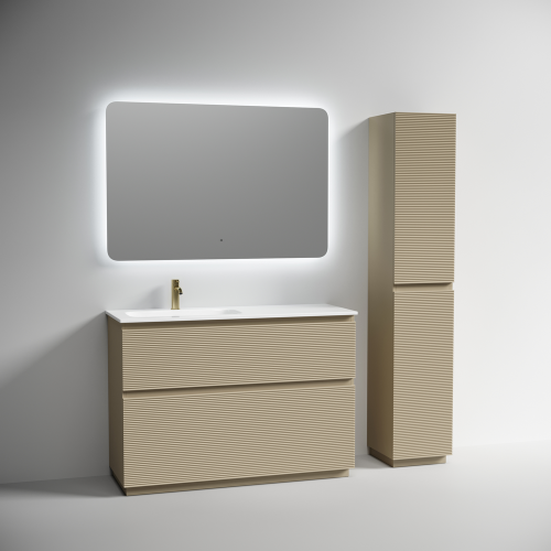 Тумба под раковину Sancos FOLK Floor FL120FLCP 120х40 напольная цвет бежевый - фото 4